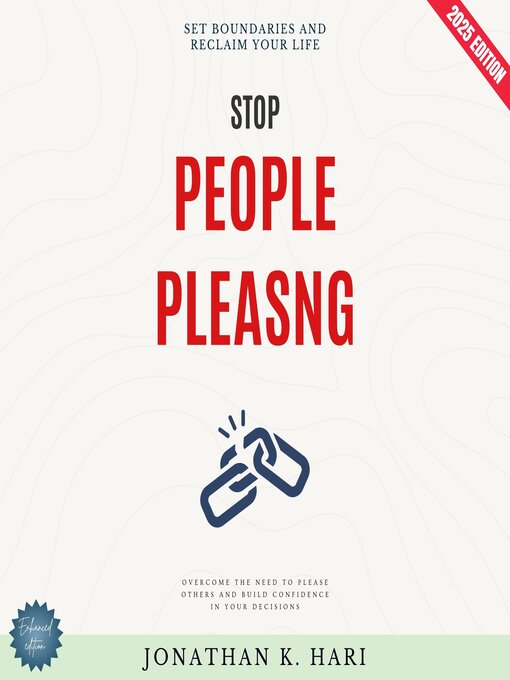 Title details for Stop People-Pleasing by Jonathan K. Hari - Wait list